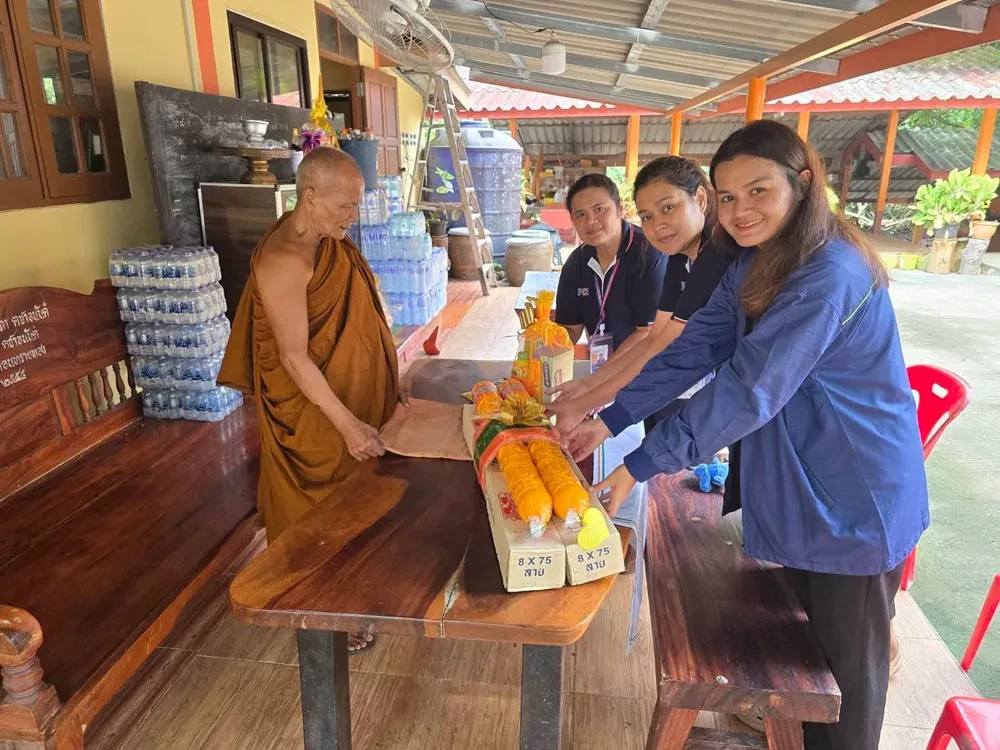 กิจกรรมถวายเทียนพรรษาเนื่องในวันเข้าพรรษา 2568