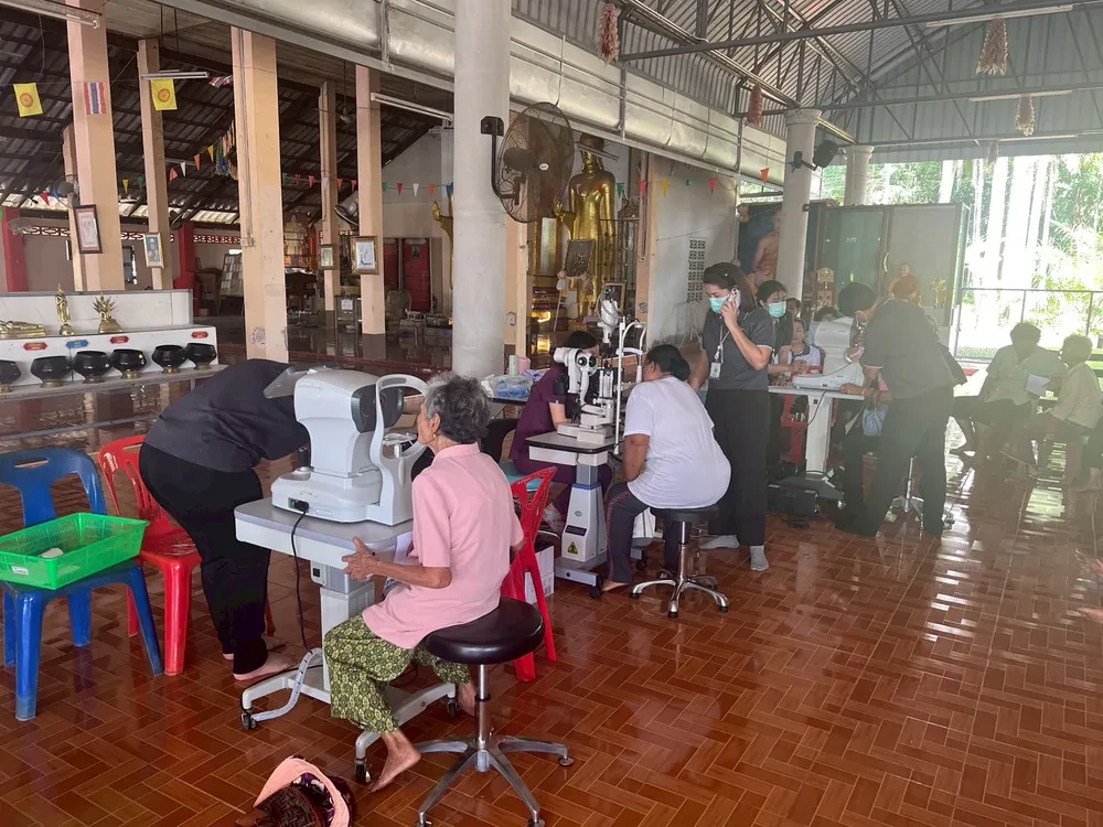 โครงการตรวจวินิจฉัยสายตาประกอบแว่นสายตาเพื่อผู้สูงอายุครั้งที่ 1 ประจำปี 2568